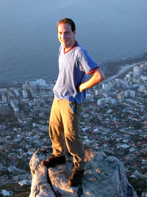 Da unten liegt Kapstadt und hier oben stehe ich...
